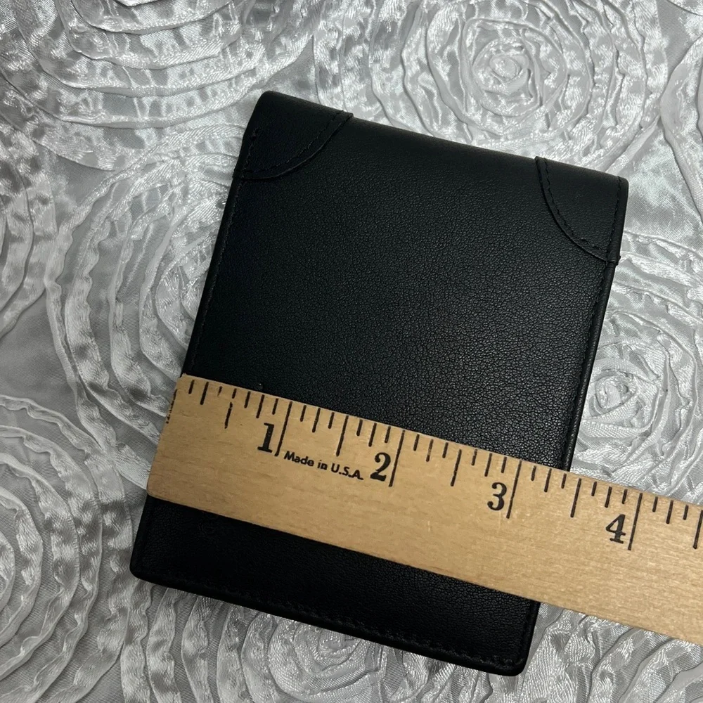 Travelambo RFID Black Leather Wallet